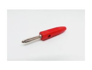 Złącza bananowe Męski Śruba typ Wtyk bananowy Czerwony 16A RS PRO /10szt./