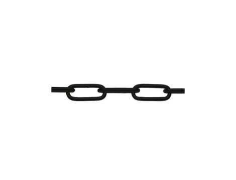 Ogniwo łańcucha średnica połączenia 2.5mm RS PRO długość 10m Czarne Stal