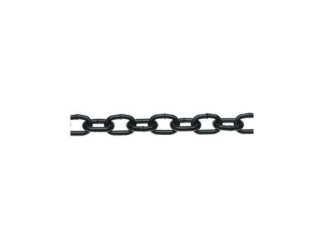 Ogniwo łańcucha średnica połączenia 3mm RS PRO długość 10m Czarne Stal