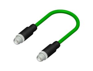 Przewód czujnik-siłownik ze złączem Złącze M12 liczba rdzeni 8 długość 1m Rodzaj A Męski Złącze B Złącze M12