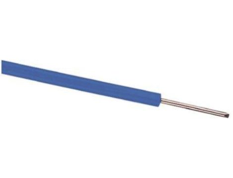 Przewód montażowy 0,5 mm Niebieski RS PRO PVC 20 AWG dł. 100m 1/0,8 mm