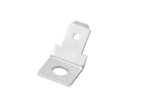 Konektor płaski Męski długość 15.5mm Cyna /100szt./