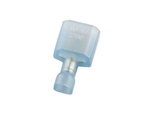 Konektor płaski Męski 0.8 x 6.35mm 1.5 › 2.5 mm2, 16 › 14 AWG długość 22mm Izolacja: Izolowane /100szt./