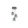 Lampa wisząca CUBUS GRAPHITE 2832 TK Lighting