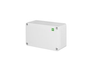INDUSTRIAL Puszka elektroinstalacyjna natynkowa IP65 170x105x82mm jasnoszara 2707-00