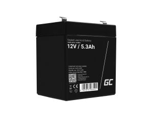 Akumulator VRLA AGM 12V 5.3Ah (żywotność 5lat) AGM45