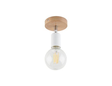 Lampa sufitowa SIMPLY WOOD 1 PŁ WHITE 4745 TK Lighting