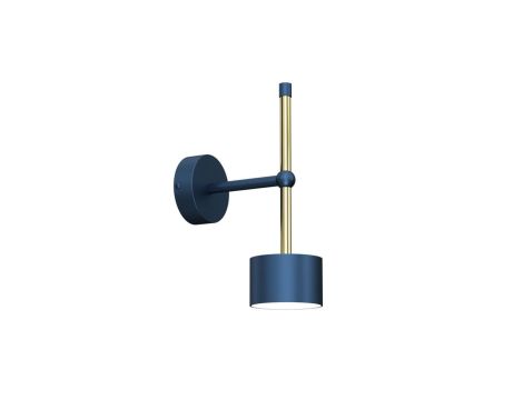 Kinkiet ARENA BLUE/GOLD 1xGX53 MLP7771 Milagro