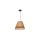 Lampa wisząca VIMINI NATURAL WOOD 1xE27 MLP7992 Milagro