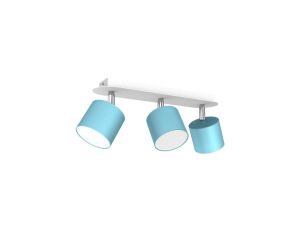 Lampa sufitowa DIXIE BLUE 3xGX53 MLP7606 Milagro