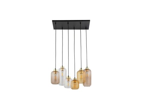 Lampa wisząca 6PŁ MARCO brown 3176 TK Lighting