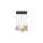 Lampa wisząca 6PŁ MARCO brown 3176 TK Lighting
