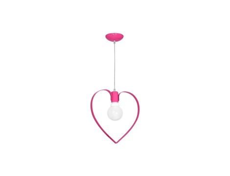 Lampa wisząca AMORE DARK PINK 1xE27 MLP9956 Milagro