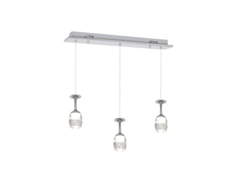 LAMPA WISZĄCA COPPA 3x5W LED ML438 Milagro