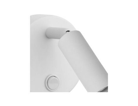 Kinkiet ZIGGY WHITE White/Gold 1xE27 + 1x mini GU10 MLP7562 Milagro