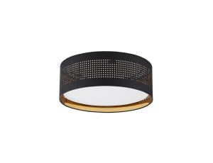 Lampa sufitowa TAGO BLACK/GOLD 6047 TK Lighting