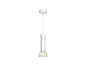 Lampa wisząca DANTE White/Gold 1xGU10 MLP7254 Milagro