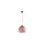 Lampa wisząca różowe szkło E27 CUBUS 6777 TK Lighting