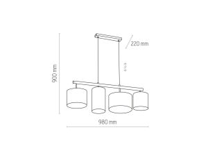 Lampa podłogowa TOKIO LP-787/1F WH Light Prestige