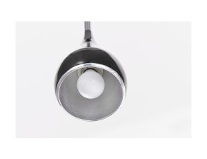 Półplafon TRIO WHITE do łazienki, biały szklany klosz na E27 K-1521 ZK5-91 BIAŁY Kaja Lighting