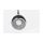 Półplafon TRIO WHITE do łazienki, biały szklany klosz na E27 K-1521 ZK5-91 BIAŁY Kaja Lighting