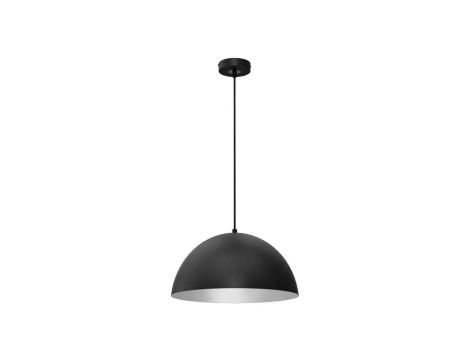 Lampa wisząca BETA BLACK/WHITE 1xE27 35cm MLP8954 Milagro