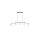 Lampa wisząca AMARO 5 - punktowa Biały 5711 TK Lighting