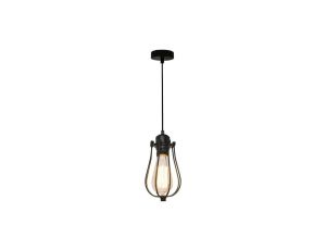 Lampa wisząca HORTA kolor czarny metal, E27 IP20 P14030C Zuma Line