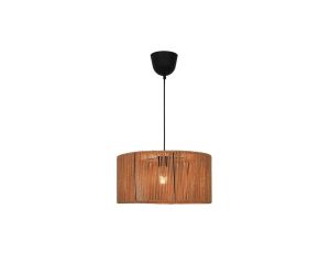 Lampa wisząca MAORI kolor czarny metal/tworzywo sztuczne, E27 IP20 P22019E Zuma Line