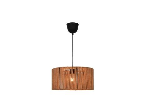 Lampa wisząca MAORI kolor czarny metal/tworzywo sztuczne, E27 IP20 P22019E Zuma Line