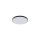 Lampa sufitowa plafon VERI kolor czarny/biały tworzywo, LED 2480 Lm 4000K IP20 WM-C7300-S-BL Zuma Line