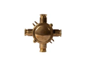 Łącznik – mosiężna puszka PAROS kolor mosiądz AN3/4Z Zuma Line