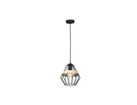 Lampa wisząca CLIFF BLACK 1xE27 MLP5524 Milagro