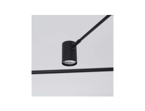 Lampa wisząca czarno-złota, trzy tuby na GU10 z serii INES K-5242 Kaja Lighting