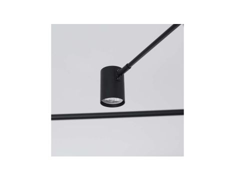 Lampa wisząca czarno-złota, trzy tuby na GU10 z serii INES K-5242 Kaja Lighting