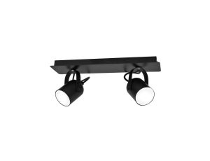 Kinkiet elewacyjny ogrodowy okrągły SITRA czarno-biały K-8143 Kaja Lighting