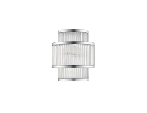 Kinkiet lampa ścienna SERGIO kolor chrom metal/szkło, 2xG9 IP20 W0528-02B-B5AC Zuma Line