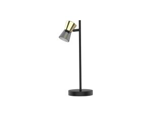 Lampa stołowa CENTO kolor czarny mat/złoty metal/szkło, G9 IP20 TL220532-1 Zuma Line