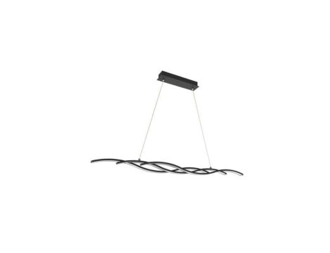 Lampa wisząca RESINA kolor czarny metal/kryształ, LED 2200 Lm 4000K IP20 L170221-3 Zuma Line
