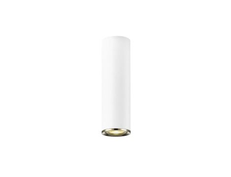 Spot tuba sufitowa, natynkowa LOYA kolor biały mat/francuskie złoto metal, GU10 IP20 C0461-01B-A0SB Zuma Line