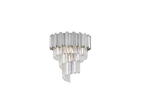 Lampa sufitowa kryształowa GLADIUS kolor chrom metal/szkło, 5xE14 IP20 C0535-05C-F4AC Zuma Line