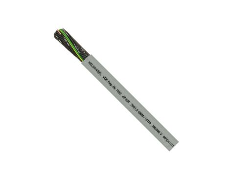 Przewód sterowniczy żyły numerowane JZ-500 3x1,5 szary Helukabel