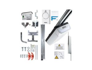 Zestaw FAAC D600 do bram garażowych z 3m szyną dwuczęściową kewlarową