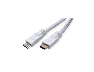 VALUE HDMI High Speed Cable met Ethernet M-M, wit, 20 m