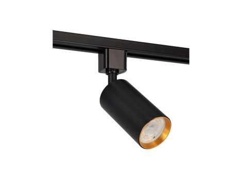 Lampa reflektor na szynoprzewód NEVA Tc Black Gold GU10 czarna, środek złoty EDO777533 EDO