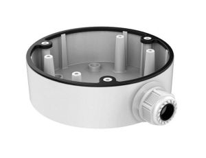 Puszka montażowa. materiał: stop aluminium. kolor: biała. wymiary: 12037.2 mm. waga: 250g