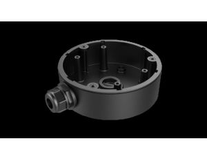 Puszka montażowa. materiał: stop aluminium. kolor: czarny. wymiary: 16213742mm. waga: 250g