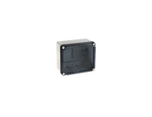 IP65-IP67 Puszka hermetyczna LIGHT 155x179x100 pokrywa transparentna, gładka