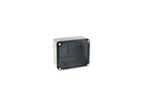 IP65-IP67 Puszka hermetyczna LIGHT 155x179x100 pokrywa transparentna, gładka