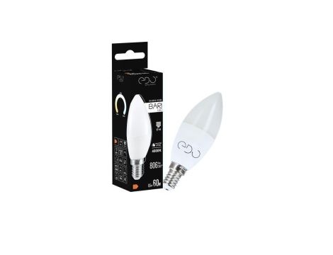Żarówka BARI LED 8,5W NW świeczka, E14, 4000K, 806lm, 220-240V EDO777666 EDO